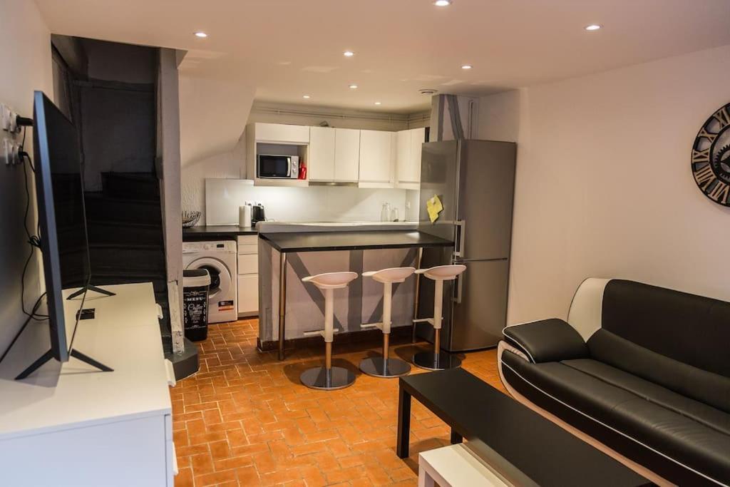 Maison De Ville Calme Rouen St.Paul 2Ch Proche Chu Exterior photo